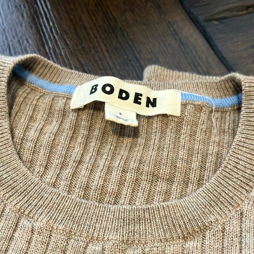 Boden Women's Tan Sweater
